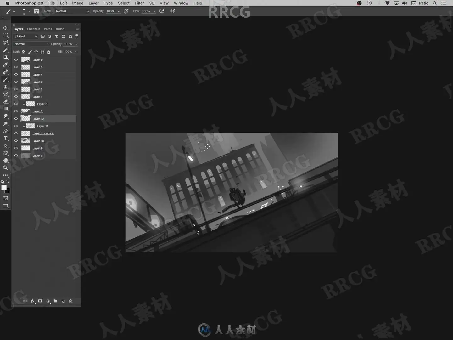 Patrick O Keefe数字绘画色彩构图大师级视频教程
