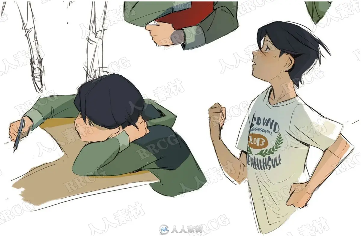 漫画角色动作造型设计大师级教程下载（moderndayjames主讲） (5)