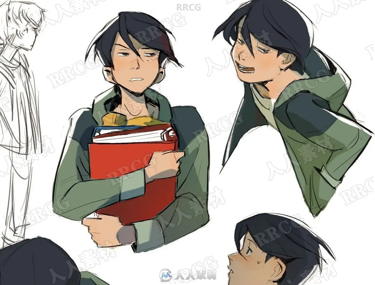 漫画角色动作造型设计大师级教程下载（moderndayjames主讲） (9)