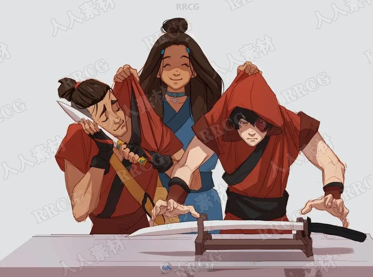 漫画角色动作造型设计大师级教程下载（850M附CSP适用） (2)