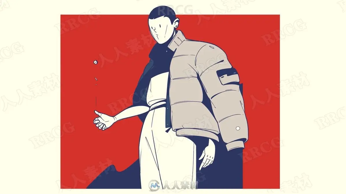 动态人物插画绘制着色实战课下载（5.5G附源文件/Photoshop） (4)