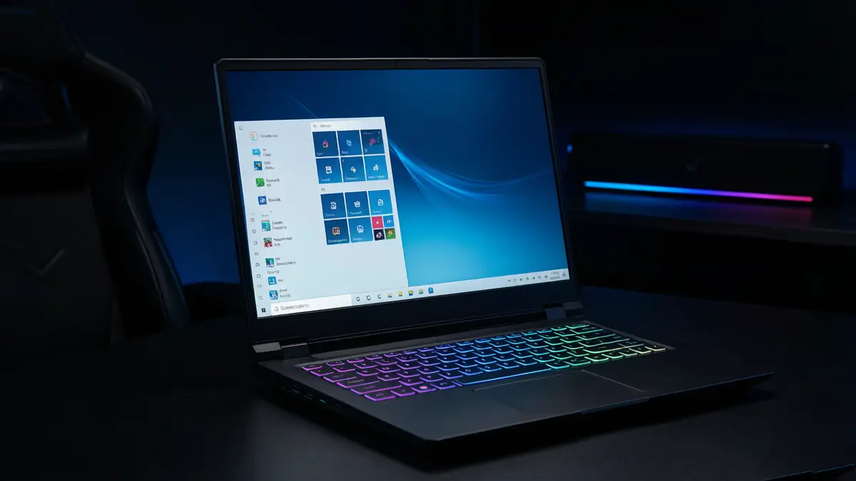 不忘初心 Windows10 22H2 19045.7548 X64 精简游戏版系统桌面截图，太阳谷图标与 4K 壁纸2
