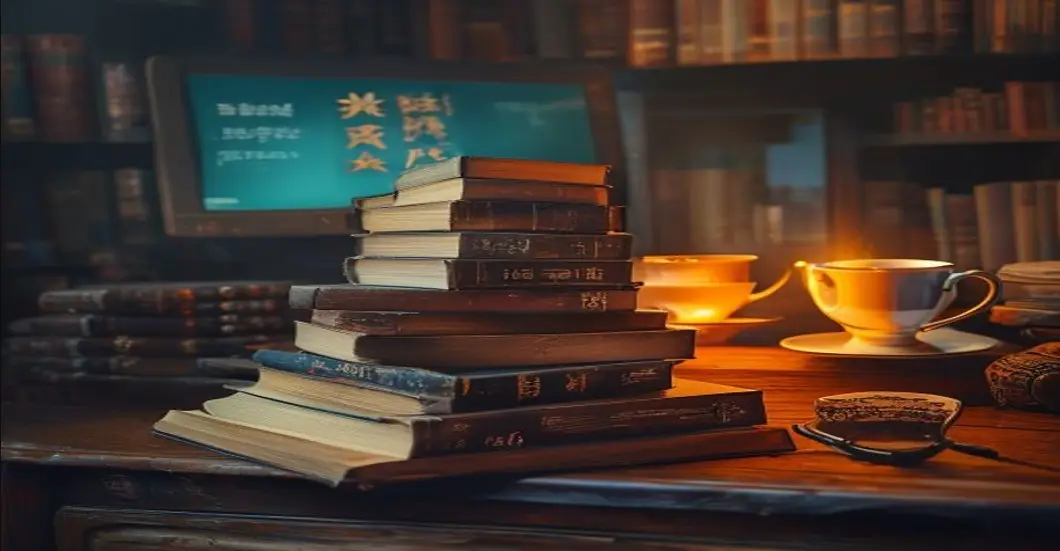 天涯社区52本优质书籍合集封面，书堆与天涯社区经典版块元素