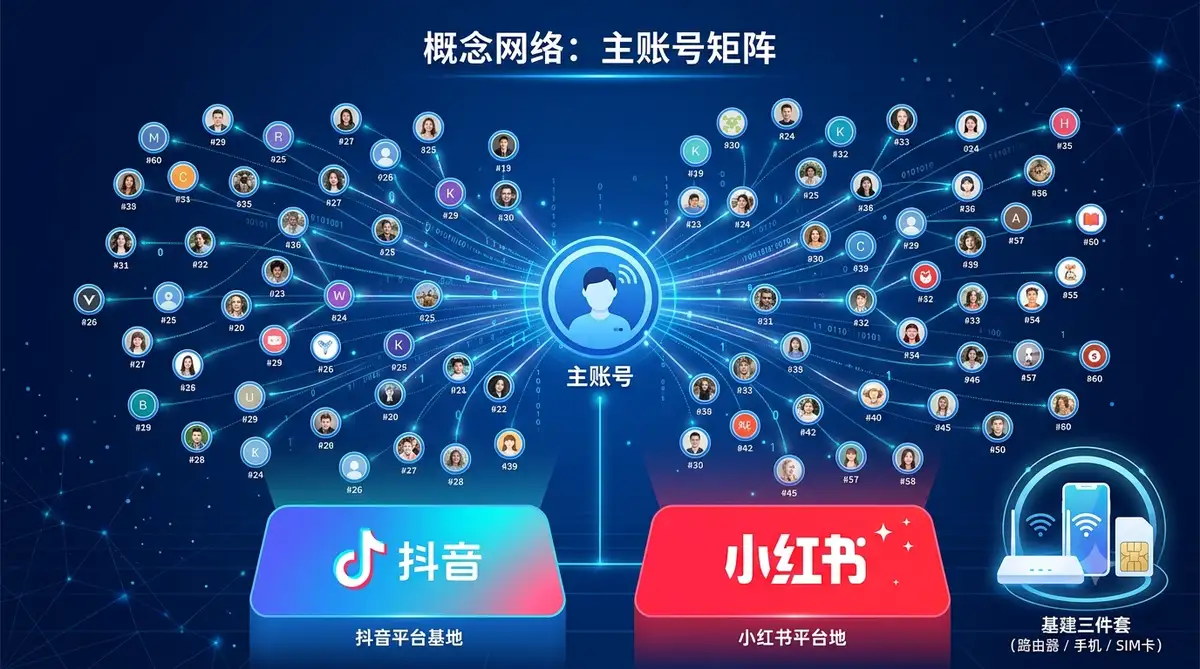 嗨推矩阵引流运营课:抖音小红书多账号矩阵实操3天课插图 嗨推矩阵引流运营线下课,抖音小红书多账号矩阵拓客实操 (封面图)