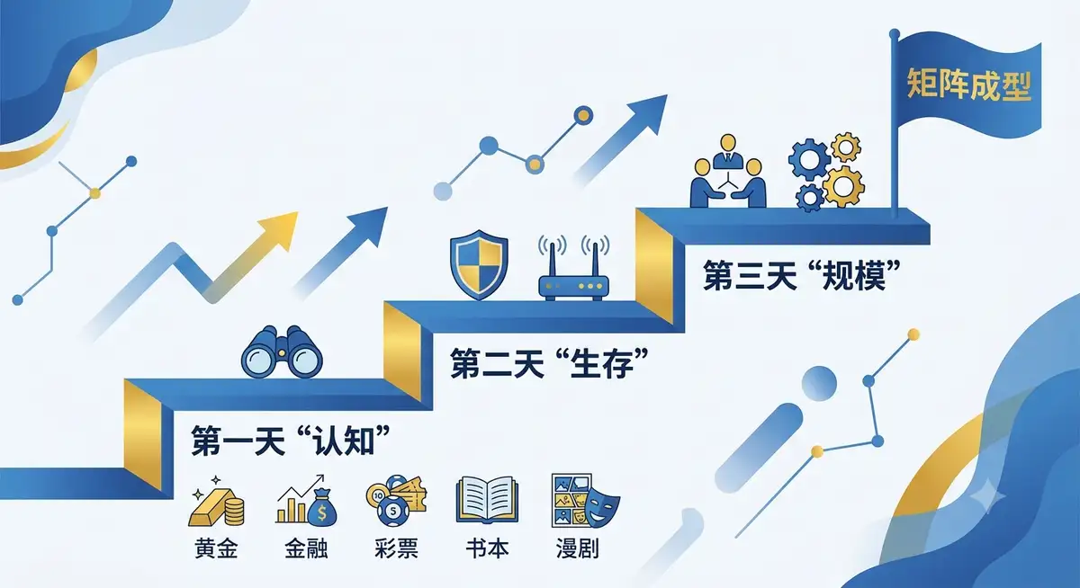 嗨推矩阵引流运营课:抖音小红书多账号矩阵实操3天课插图(1) 嗨推矩阵引流运营线下课,抖音小红书多账号矩阵拓客实操 (三天课程阶梯)