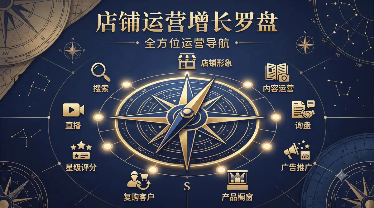 阿里国际站AI运营:数据化选品、P4P广告矩阵与RFQ获客的全链路SOP工作流(九大流量因子)
