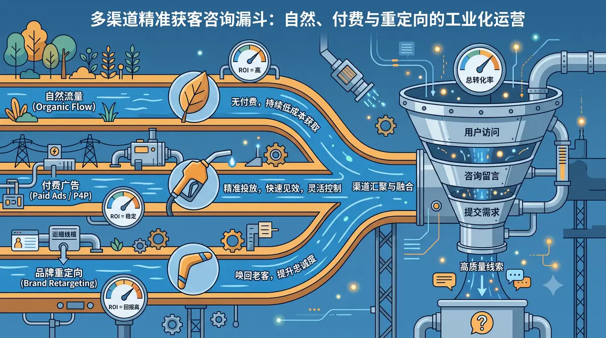 阿里国际站AI运营:数据化选品、P4P广告矩阵与RFQ获客的全链路SOP工作流(流量矩阵)