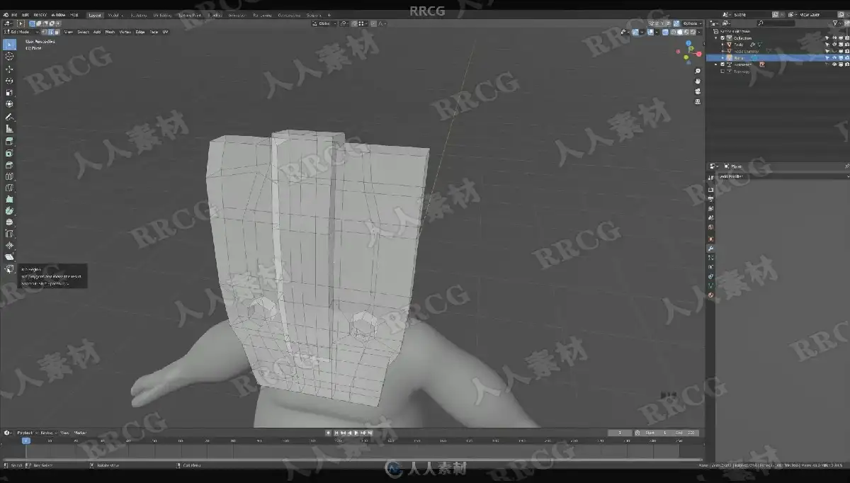 设计师在双屏电脑前使用Blender软件进行3D卡通风格人物与场景的高精度渲染与建模11