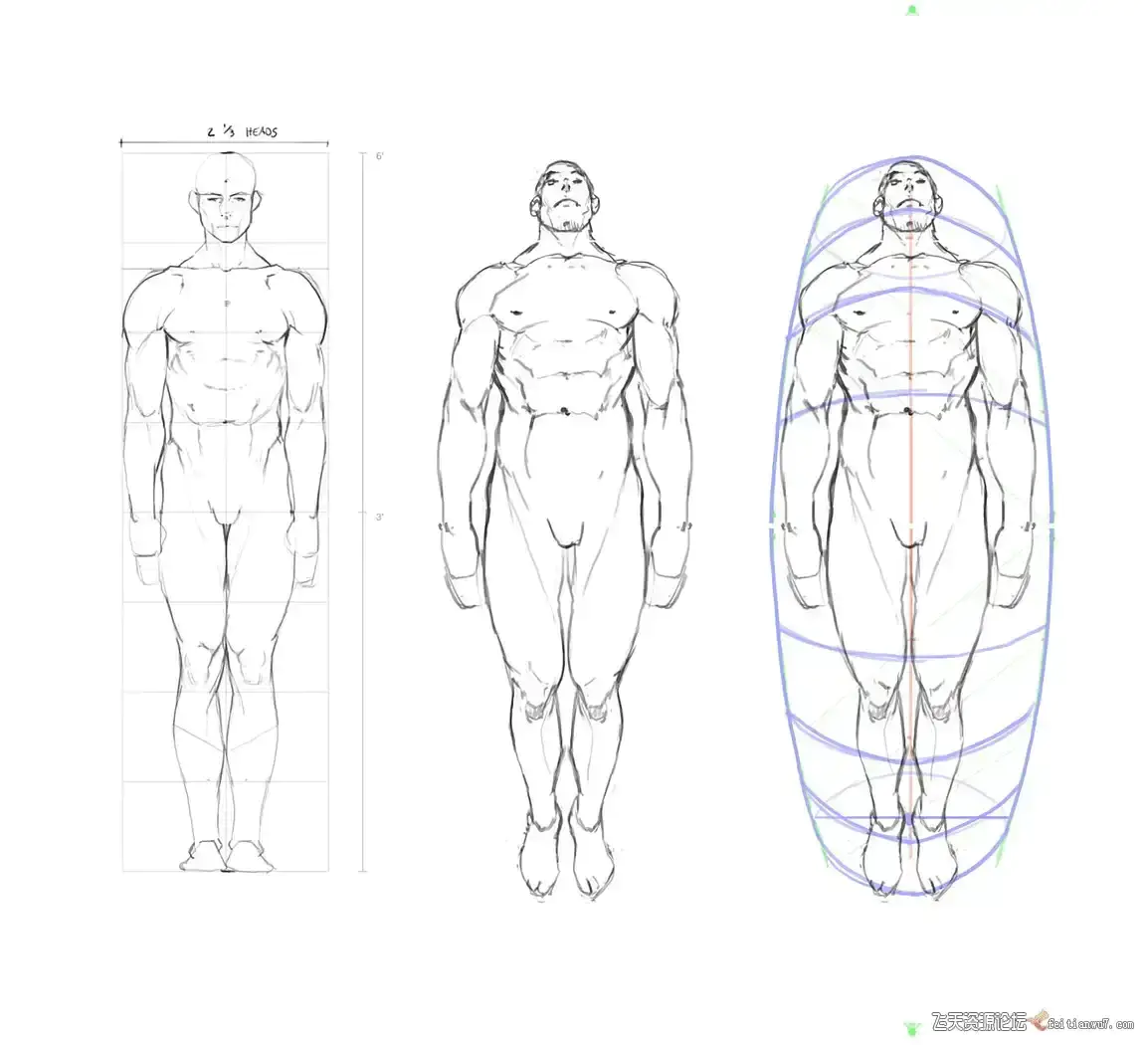 数字原画师在专业数位屏上学习Marc Brunet大师班色彩理论与高级皮肤厚涂上色渲染视频6