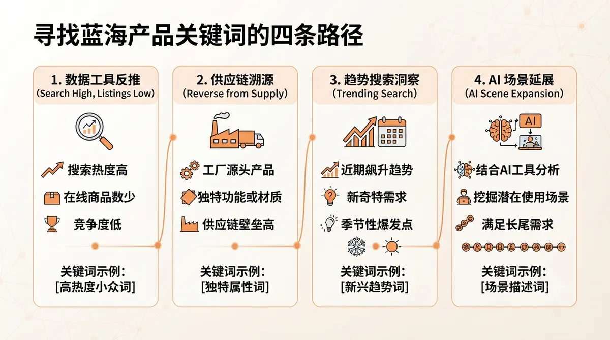淘宝店铺从蓝海选品到付费投放起店全流程示意图 (1)