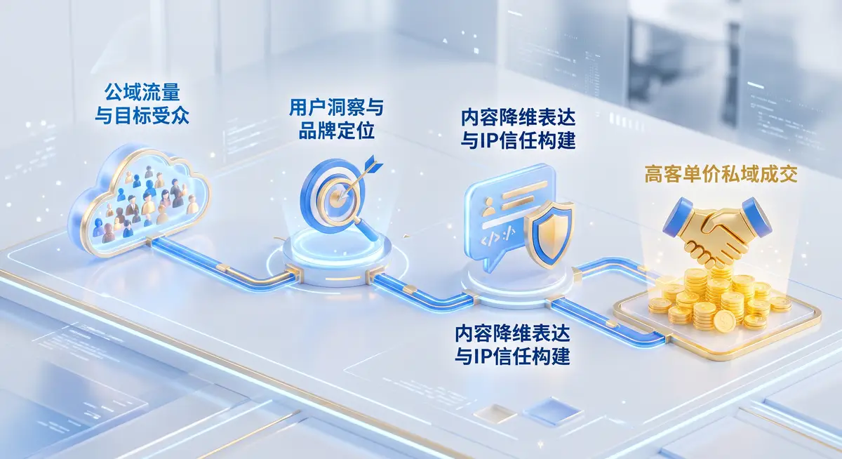 资深新媒体营销操盘手在多屏工作站前,利用数据大屏分析高净值目标用户画像,并制定极具辨识度的个人IP内容矩阵策略 (2)