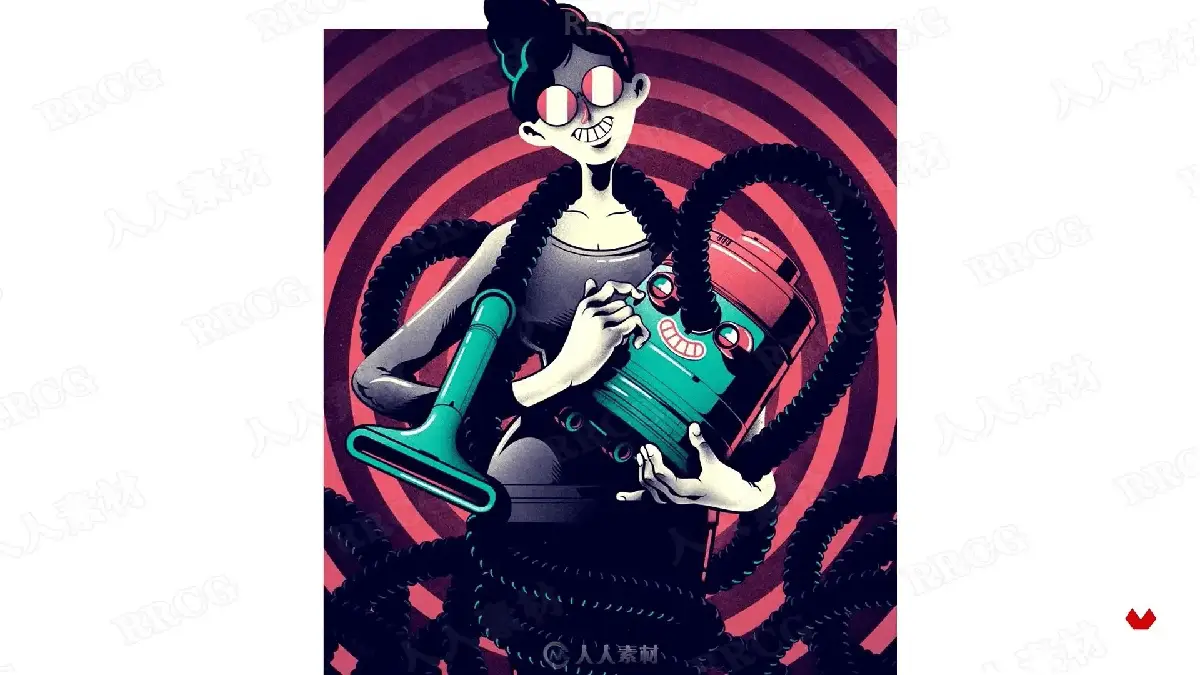 资深原画插画师在光线柔和的个人工作室中，正使用 Wacom 新帝数位屏在 Photoshop 中精细刻画一位极具动感与张力的赛博朋克风女性角色，左侧副屏清晰显示着作为光影参考的真实摄影照片10