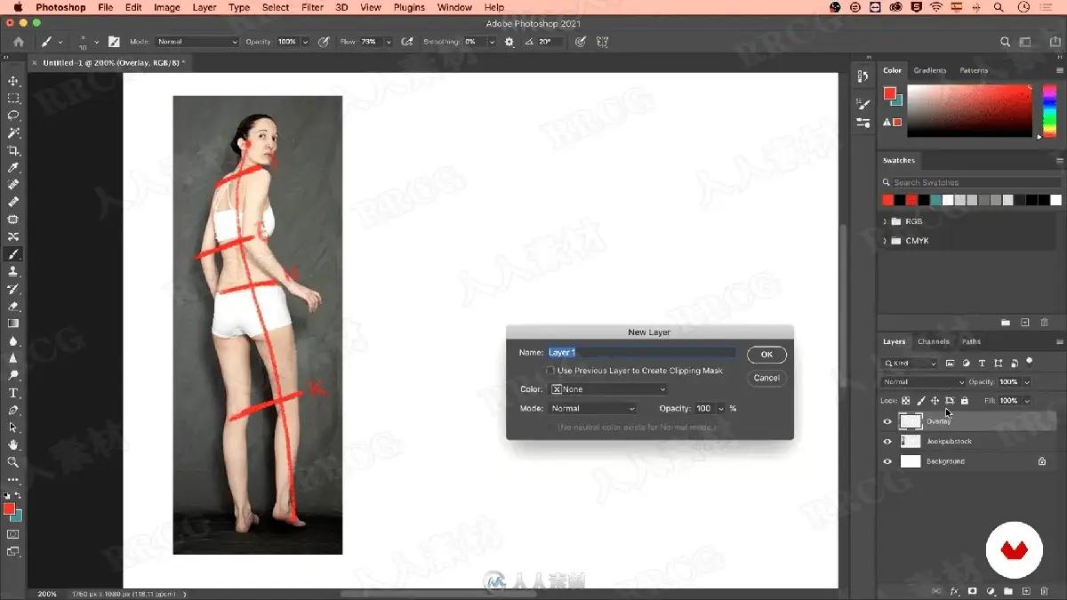 资深原画插画师在光线柔和的个人工作室中，正使用 Wacom 新帝数位屏在 Photoshop 中精细刻画一位极具动感与张力的赛博朋克风女性角色，左侧副屏清晰显示着作为光影参考的真实摄影照片12