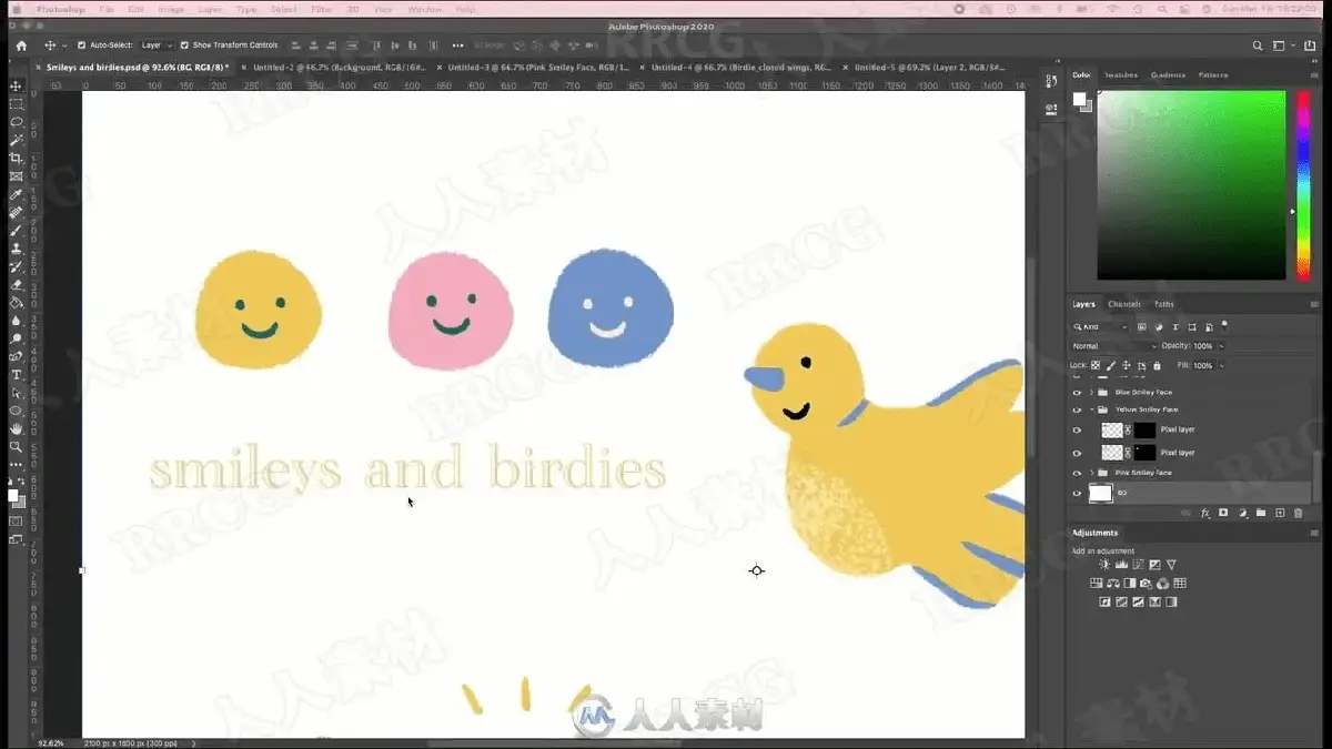 独立插画师在光线温馨的工作室内，正使用数位屏在Photoshop时间轴面板上精细调整一张卡通风格动态贴纸的逐帧播放速度，画面呈现出生动的循环动画效果7