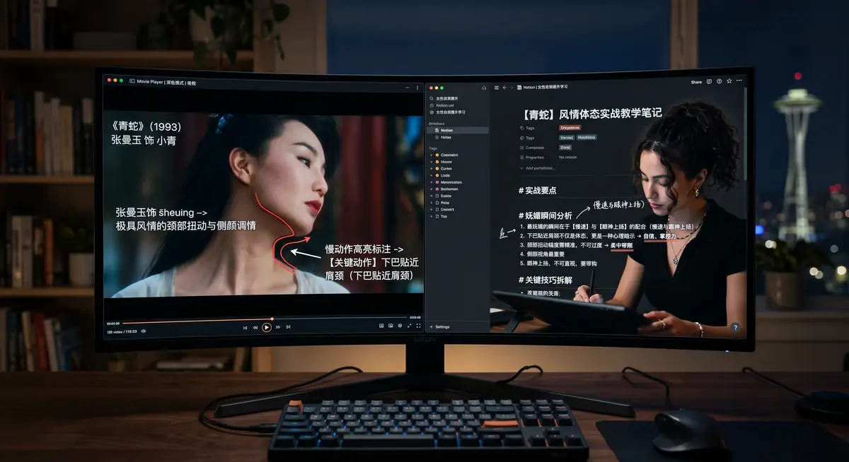 2026版女性魅力体态训练课：零基础重塑天鹅颈与高级魅惑气质 (2)