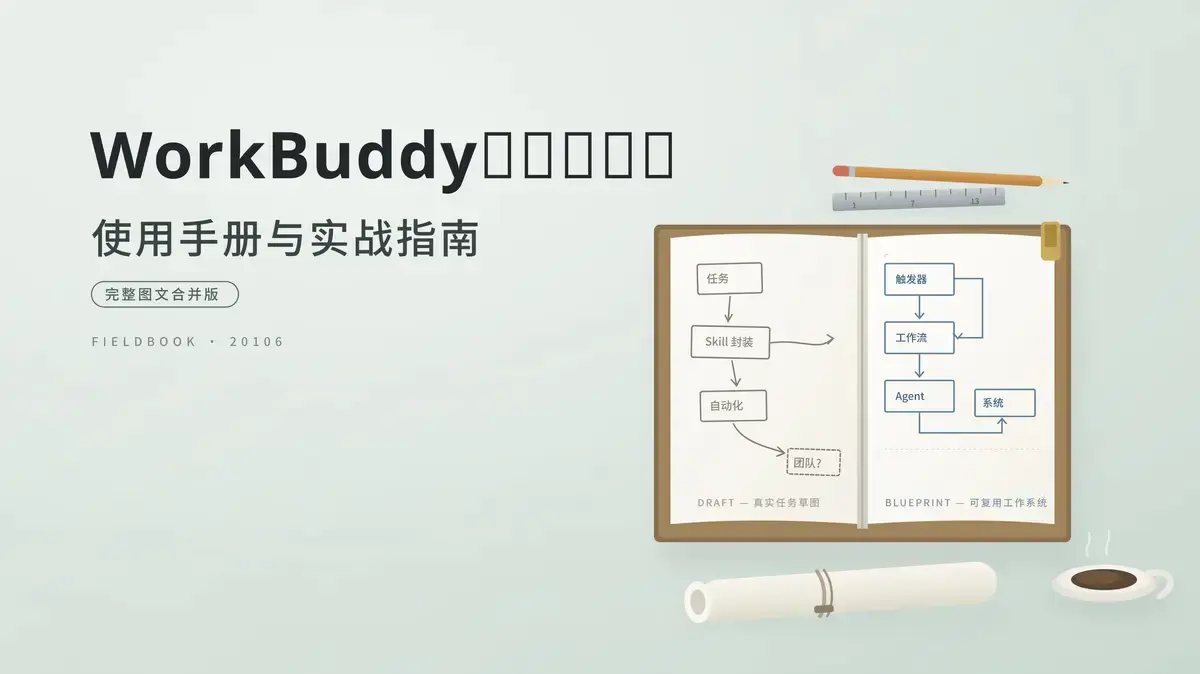 2026版WorkBuddy实战蓝皮书:从基础连接器到多Agent自动化团队