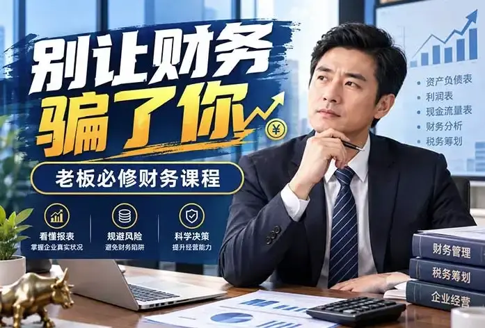 2026版老板必修财税实战课:三家公司顶层架构与金税四期避坑全解