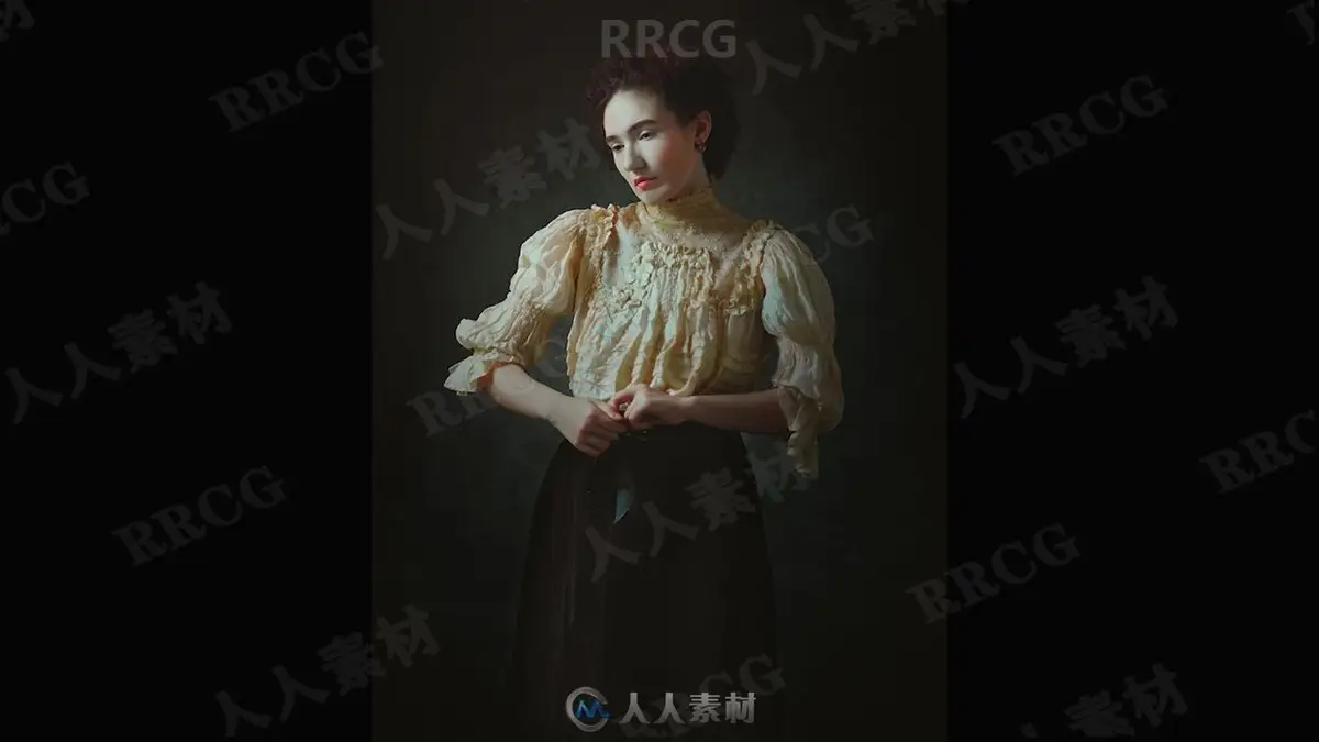 Mary Bel人像室内创意摄影与PS后期全流程教程 (附源文件) (7)
