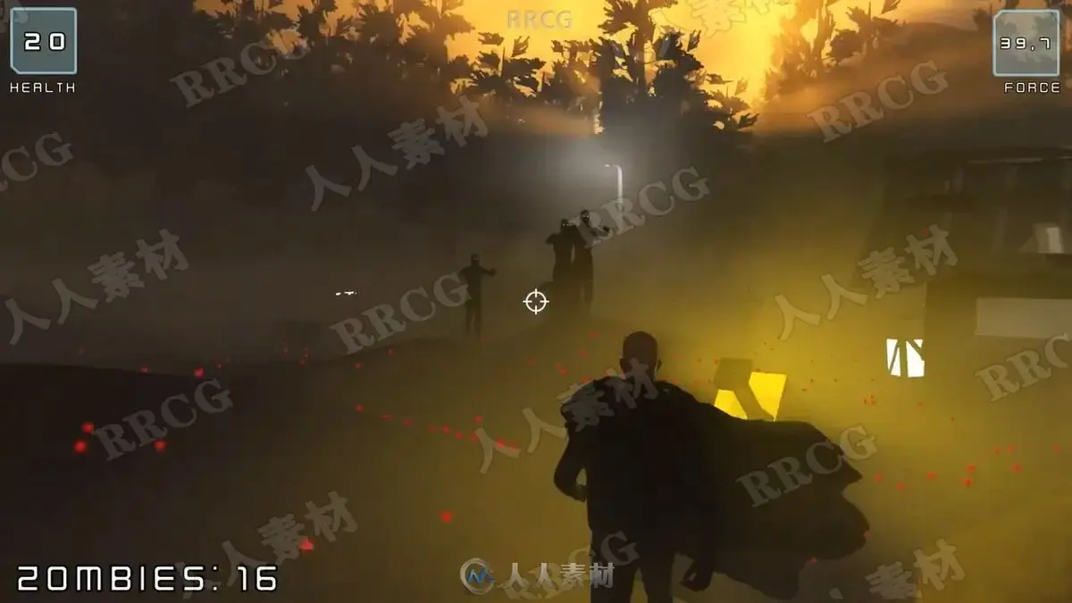 【中文字幕】Unity 3D恐怖动作游戏从零制作全流程教程 (附源文件) (24)