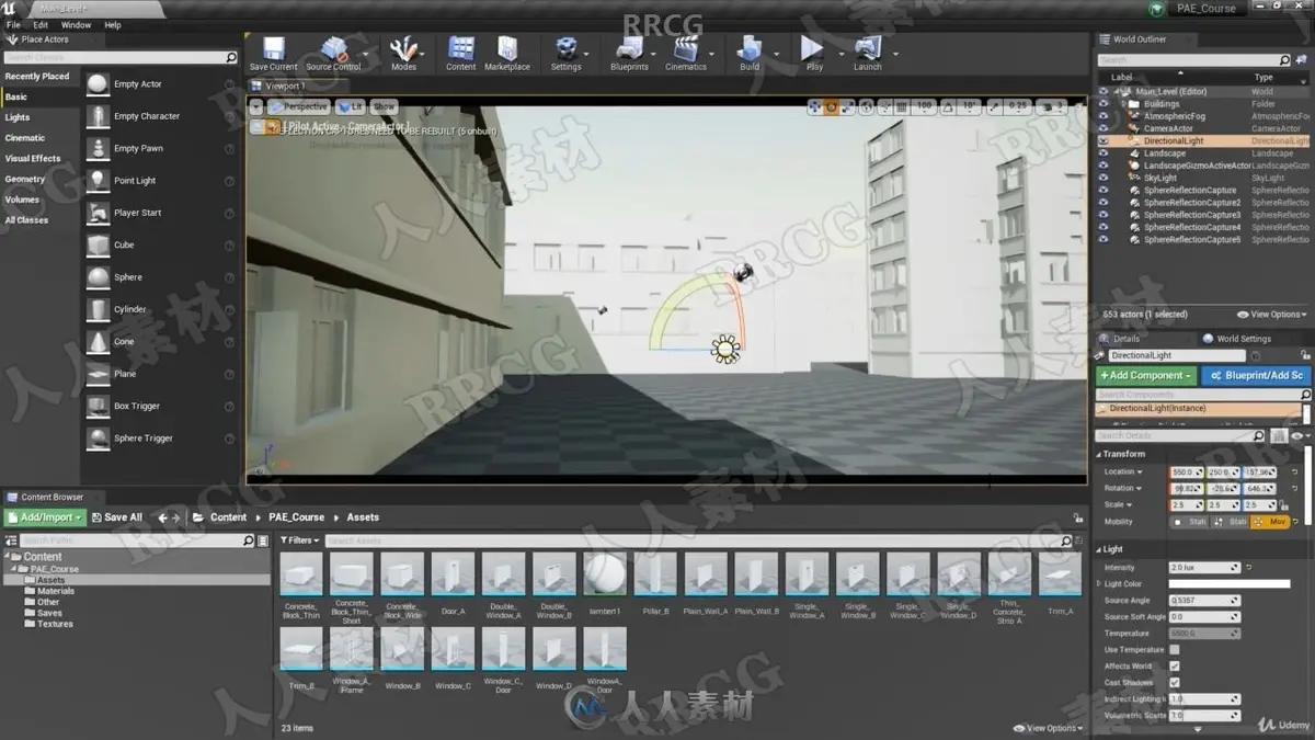 Unreal Engine 4 世界末日环境场景全流程制作教程 (附20G源文件) (10)