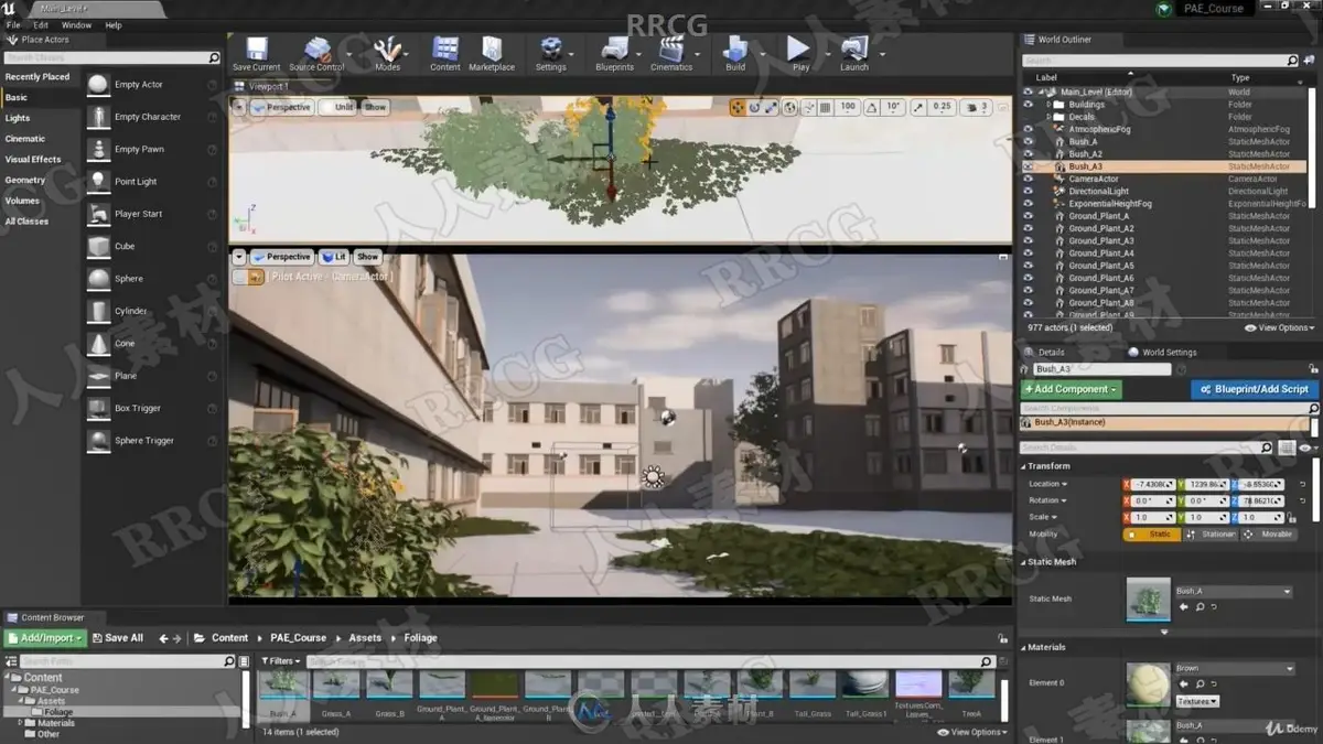 Unreal Engine 4 世界末日环境场景全流程制作教程 (附20G源文件) (13)